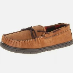 Staheekum Men's Flannel Lined Slipper, Country Whe